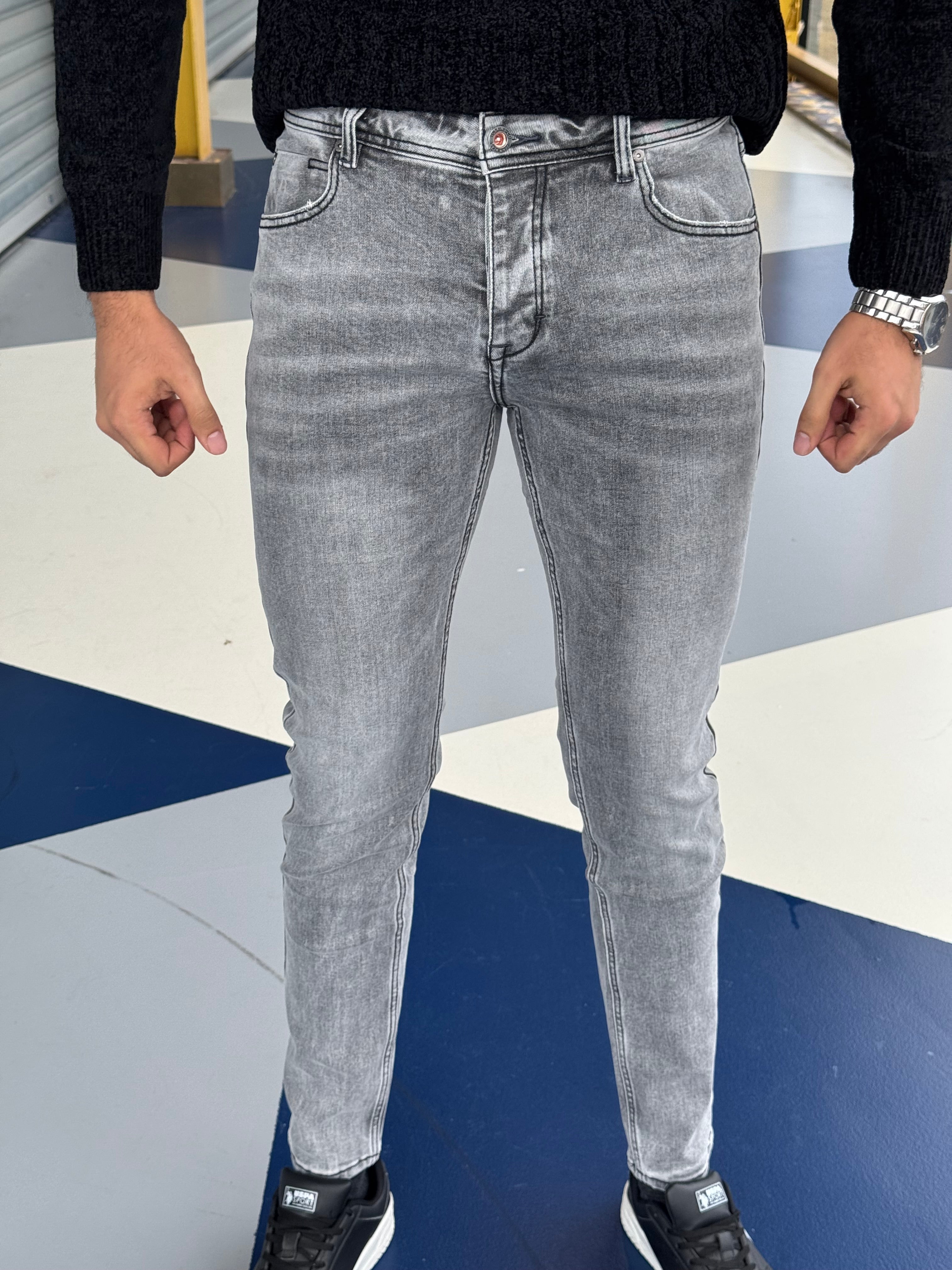 LORENZO JEANS - GRAY