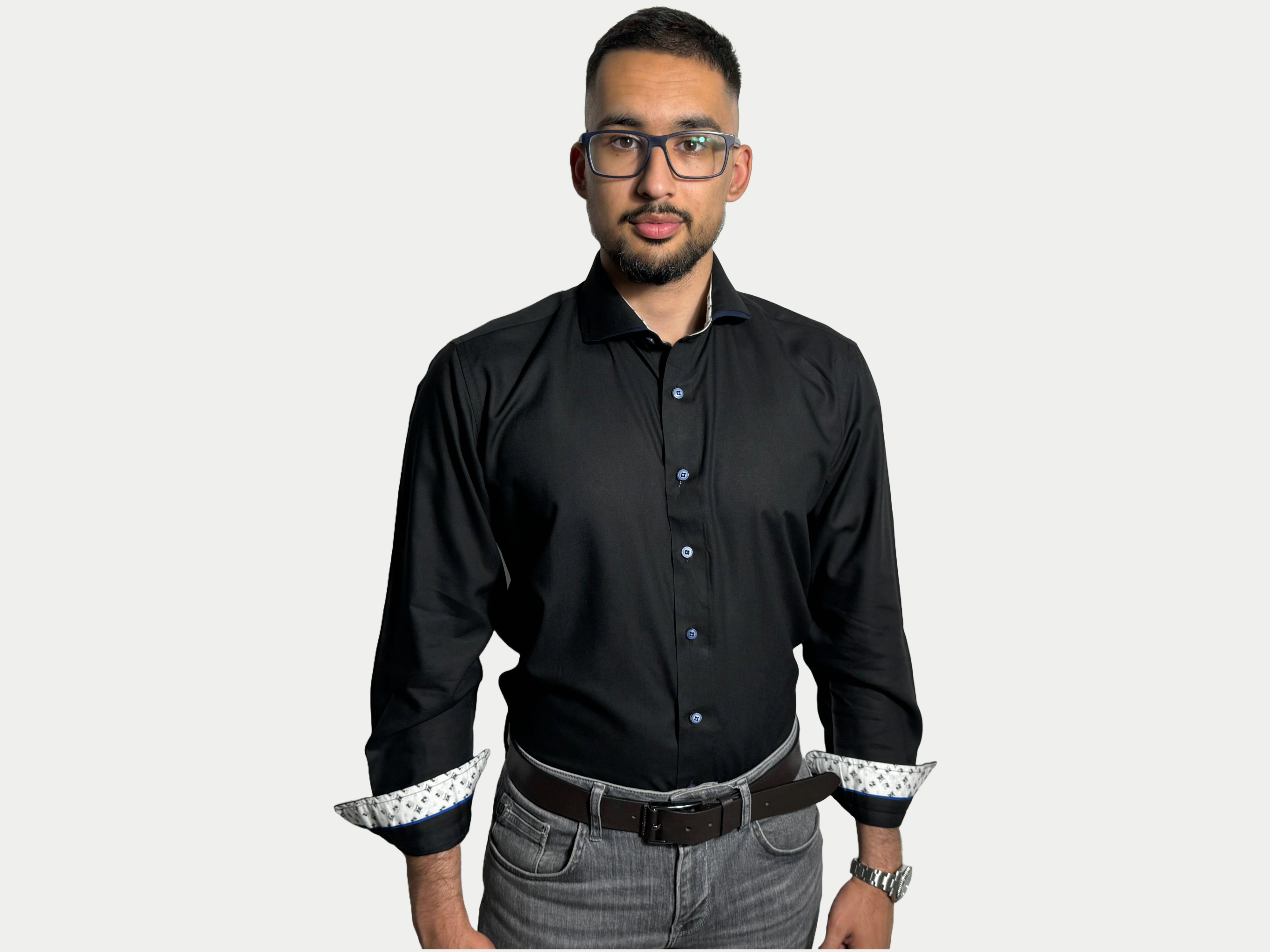 Azimi Fashion Premium Shirt Black