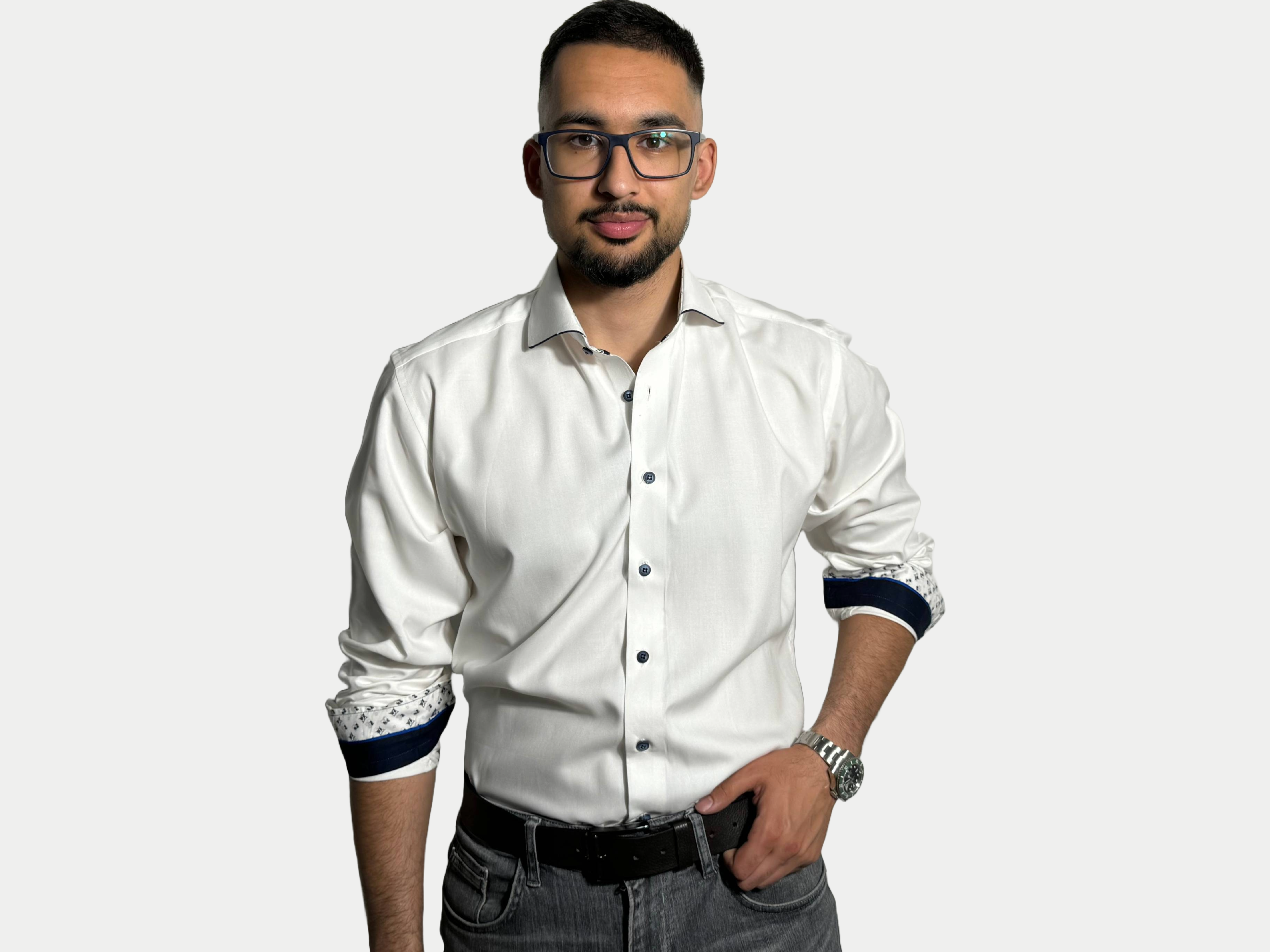 Azimi Fashion Premium Shirt White