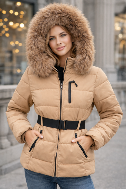 Luna Belted Winterjas