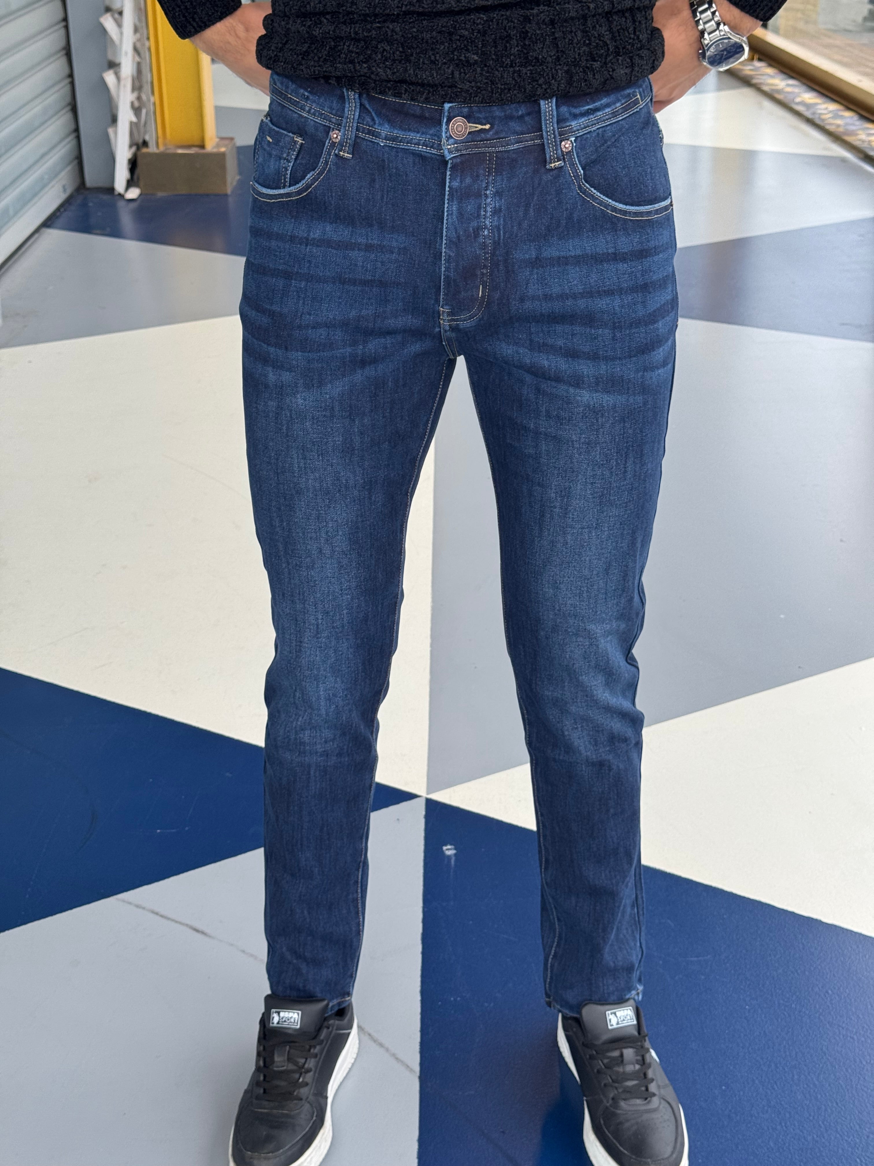 LORENZO JEANS - DENIM BLUE