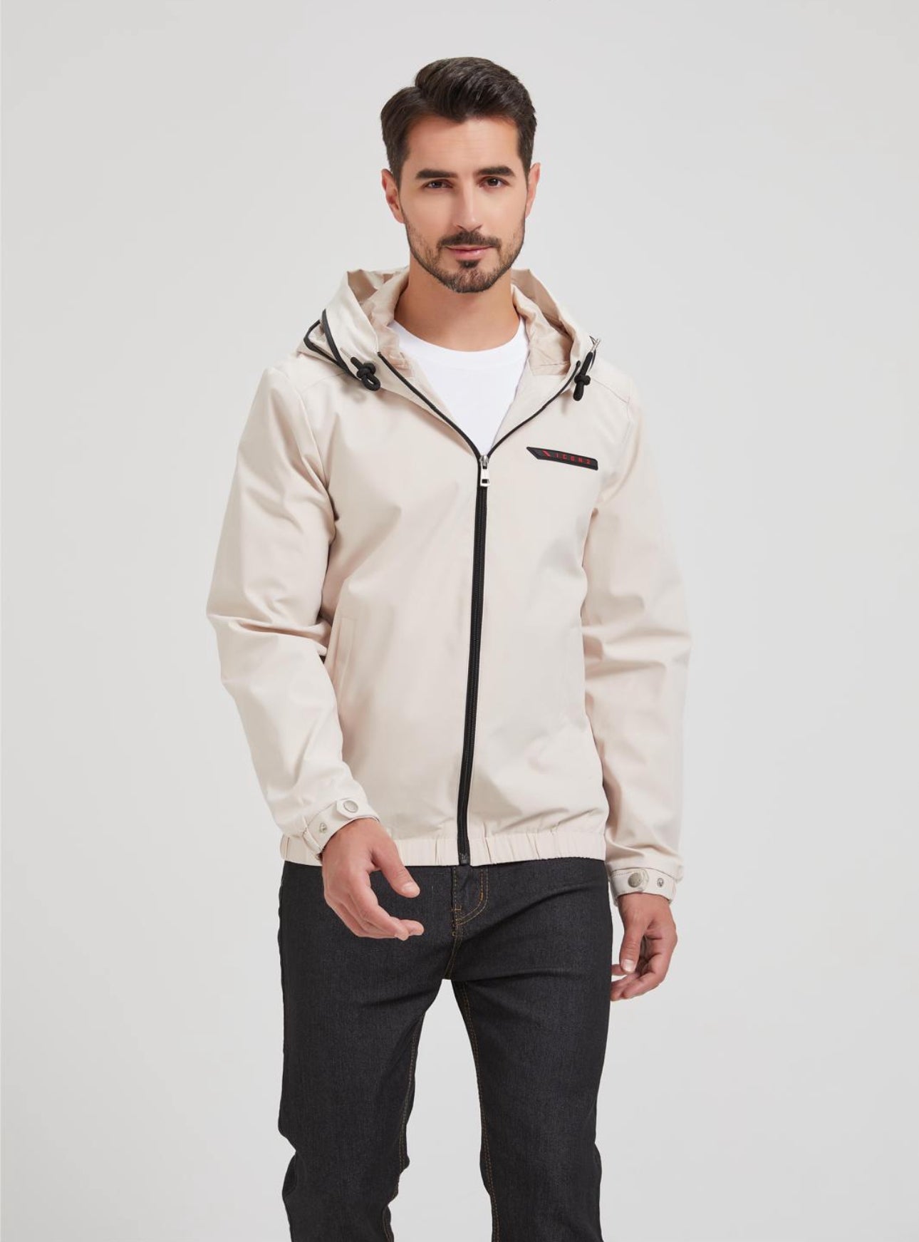 AzimiFashion Iconic Vesper Jacket Beige