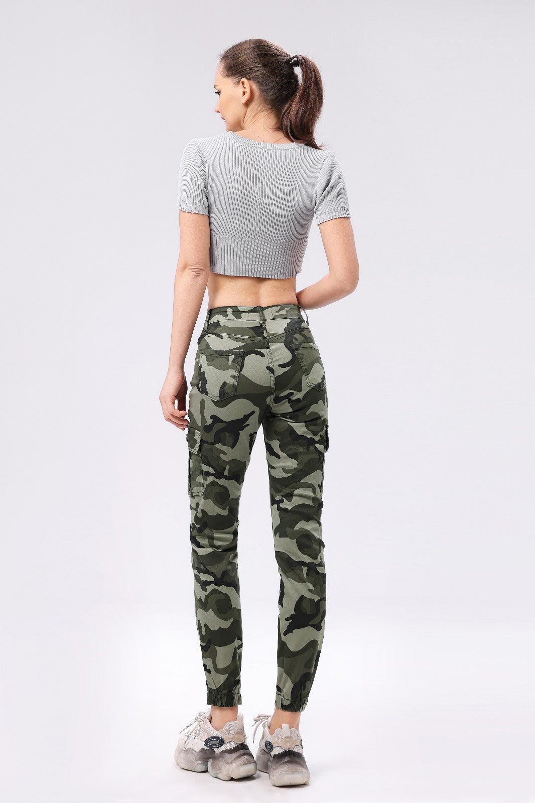 Cargo Fit Jeans Camo