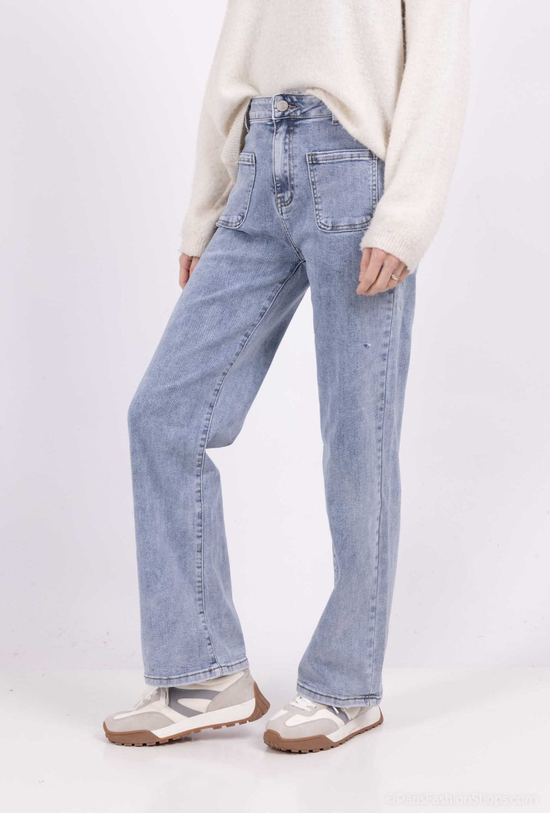 Straight Fit Denim Jeans