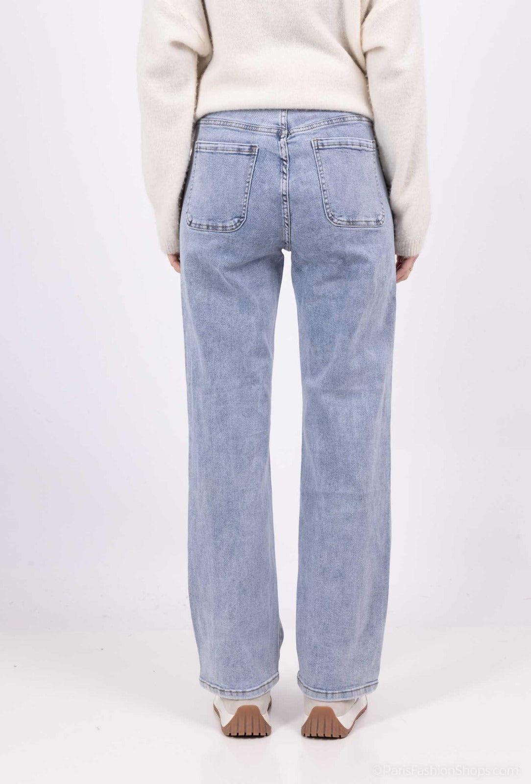 Straight Fit Denim Jeans