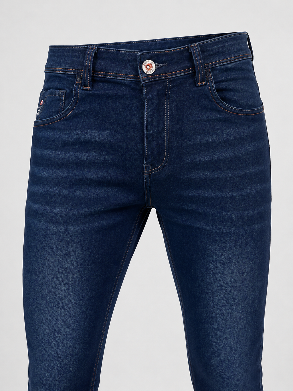 The Stretch Slim Fit Jeans – Donkerblauw