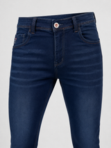 The Stretch Slim Fit Jeans – Donkerblauw