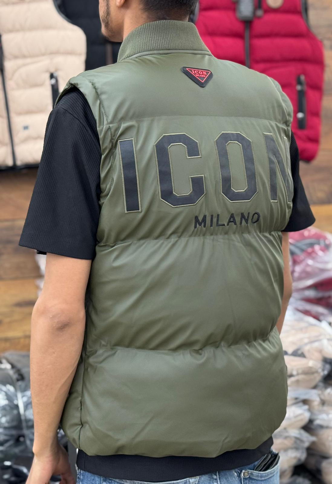 ICON MILANO BODYWARMER - GREEN