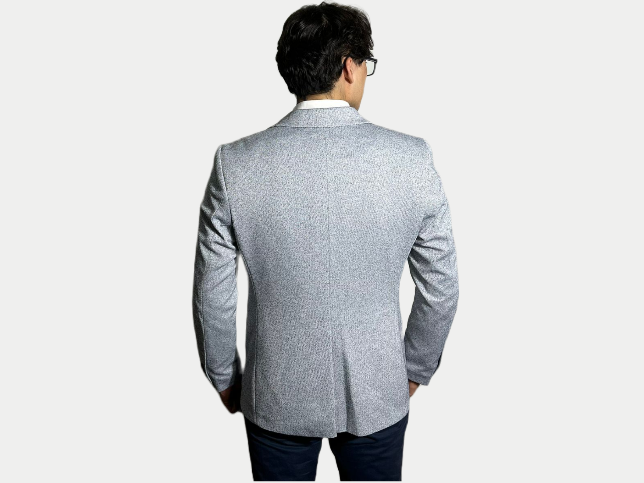 Azimi Fashion Blazer Granite Blue