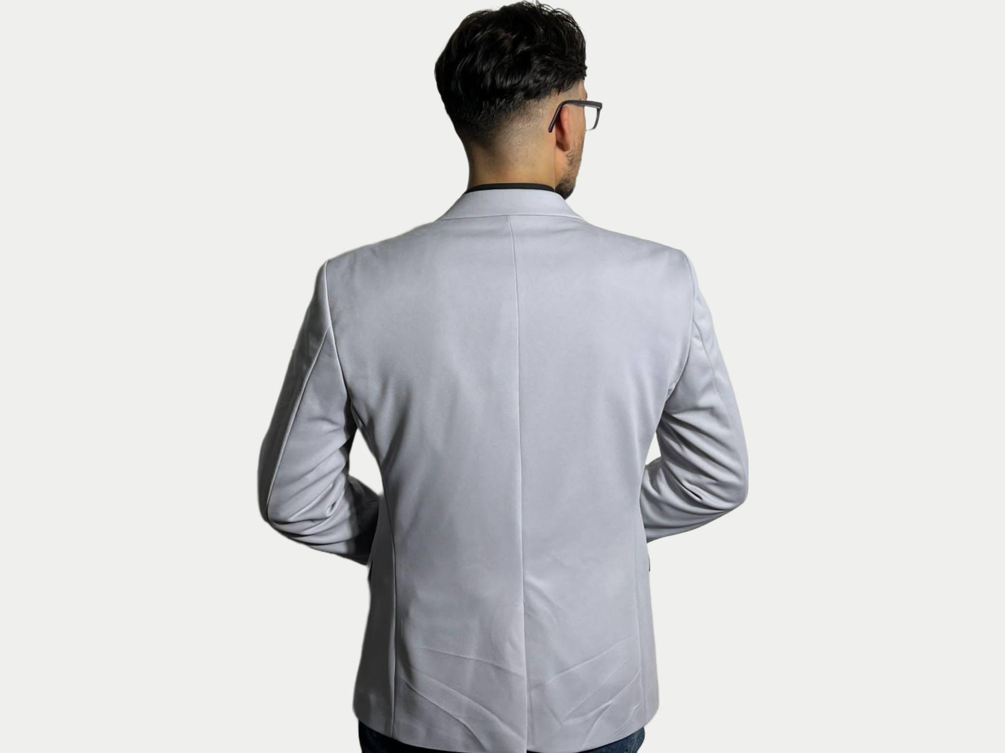 Azimi Fashion Blazer Gray