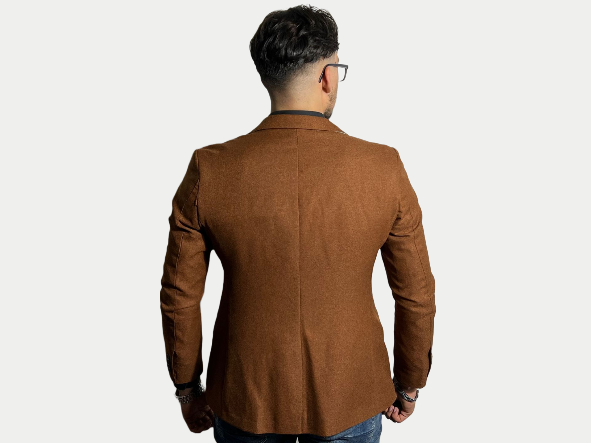 Azimi Fashion Blazer Brown