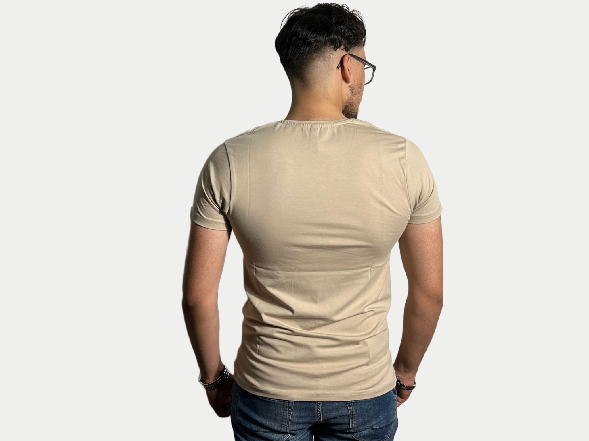 Azimi Fashion Icon T-shirt Extrimo Beige