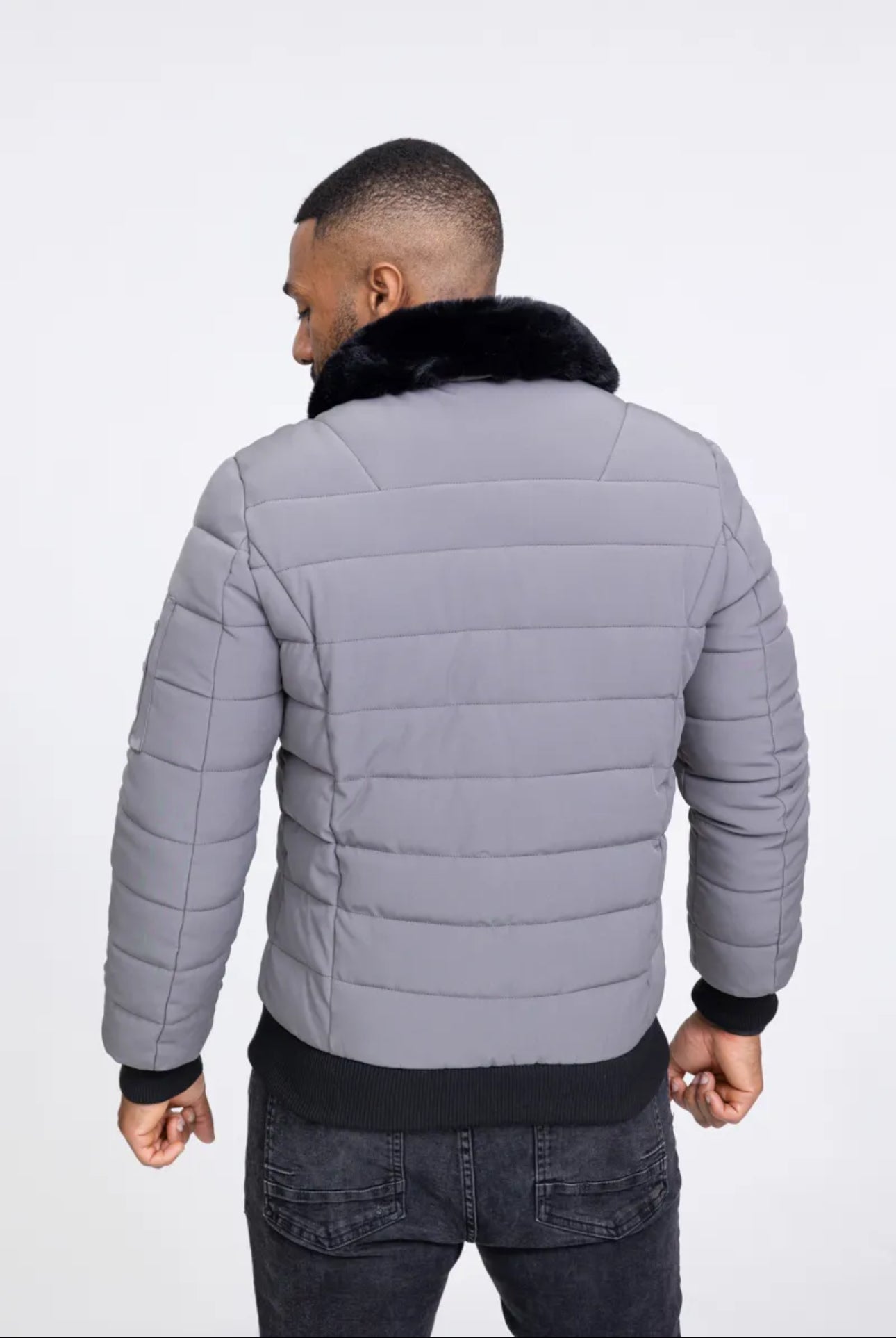 NOVA PILOT - GRAY Luxe Winterjas – Nu voor Slechts €99,99 (Normaal €149,99) + Gratis Verzending!