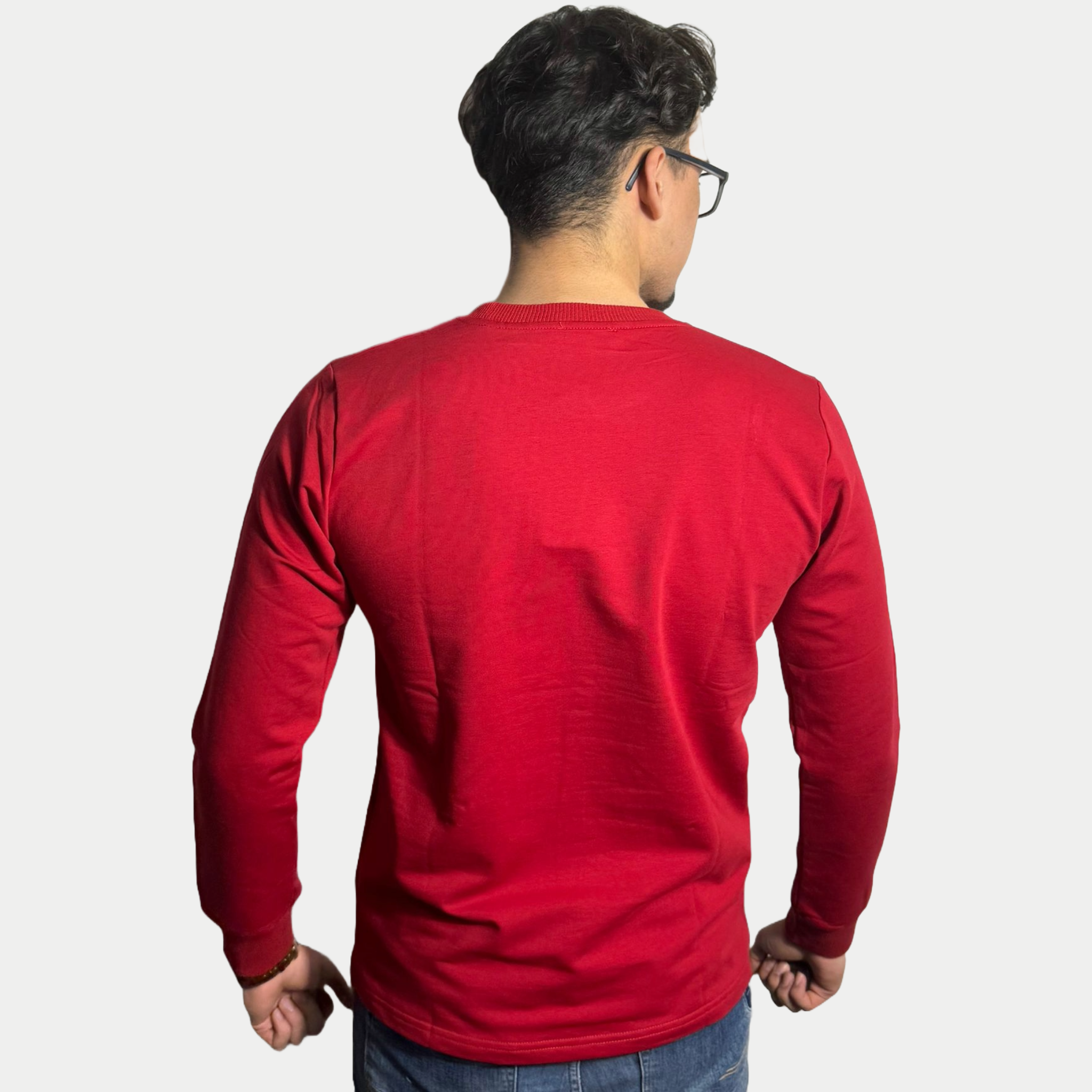 Fred Black Sweater Red