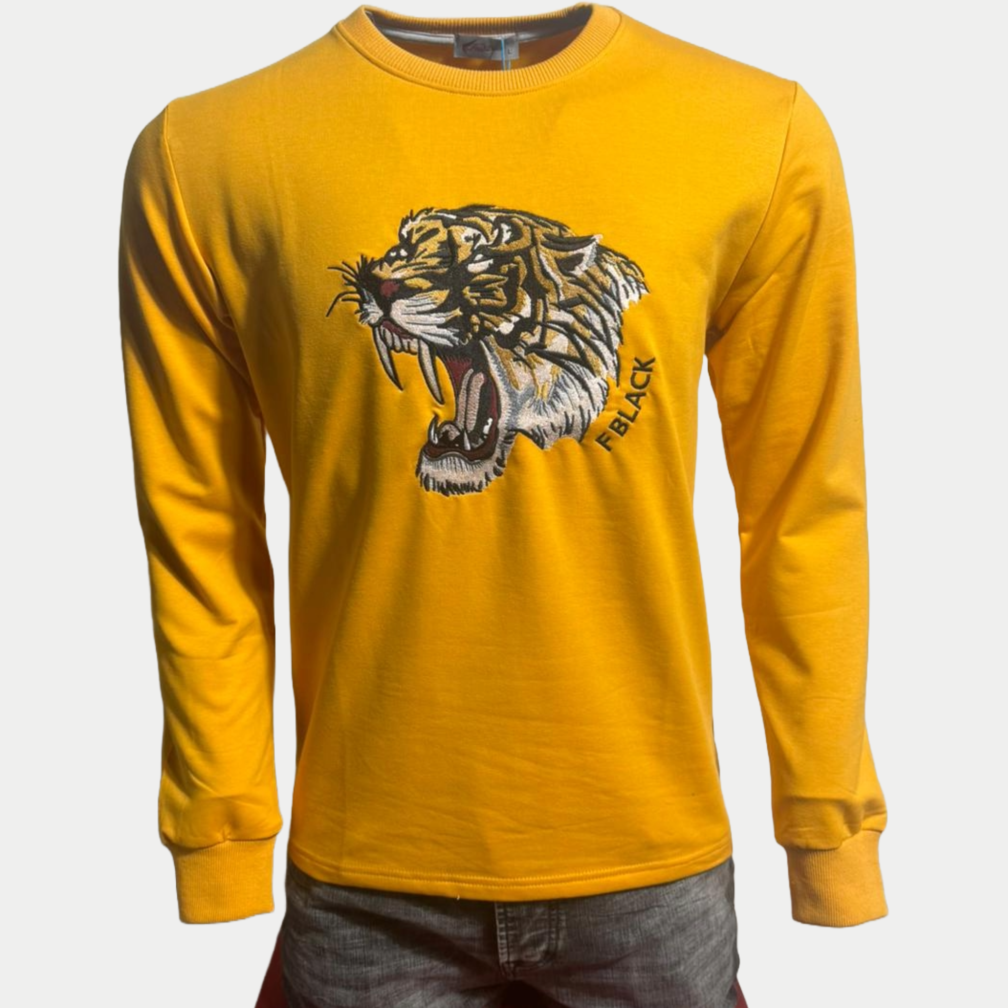 Yellow Tiger Sweater