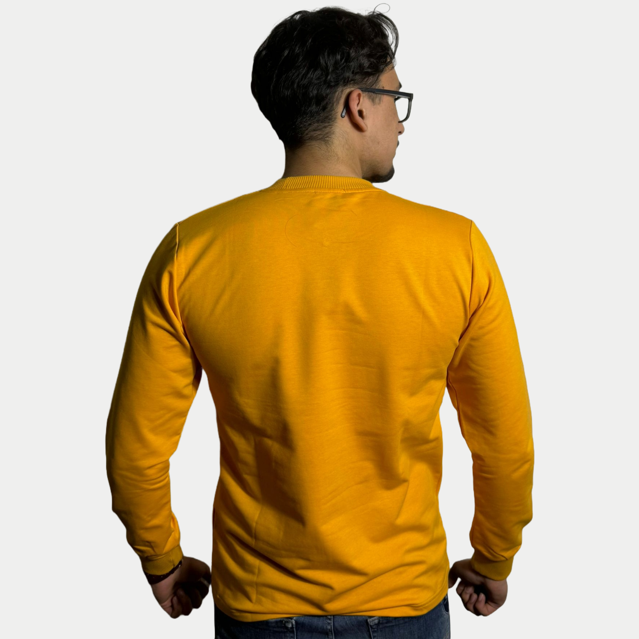 Fred Black Sweater Yellow