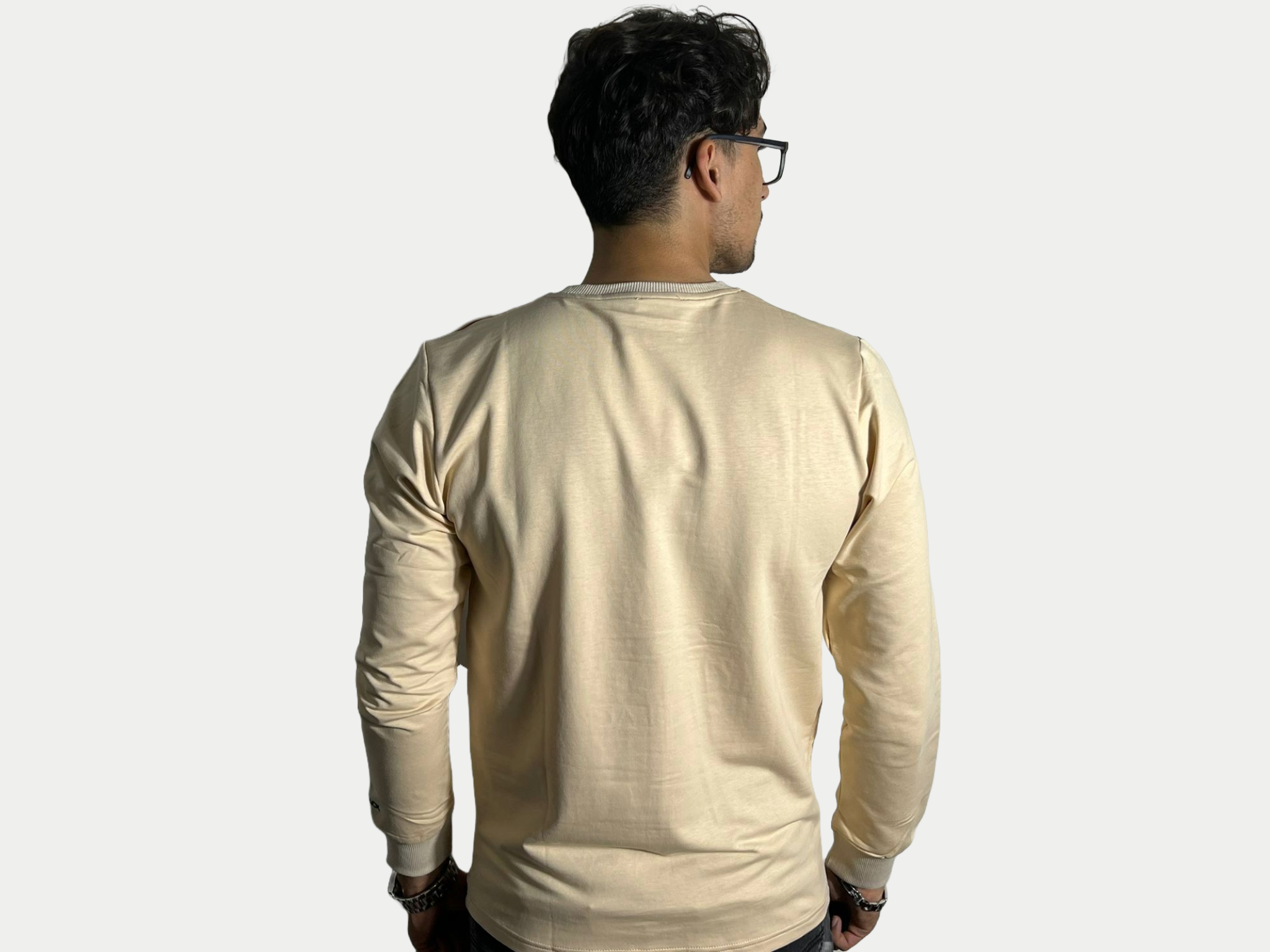 Fred Black Bear Sweater Beige