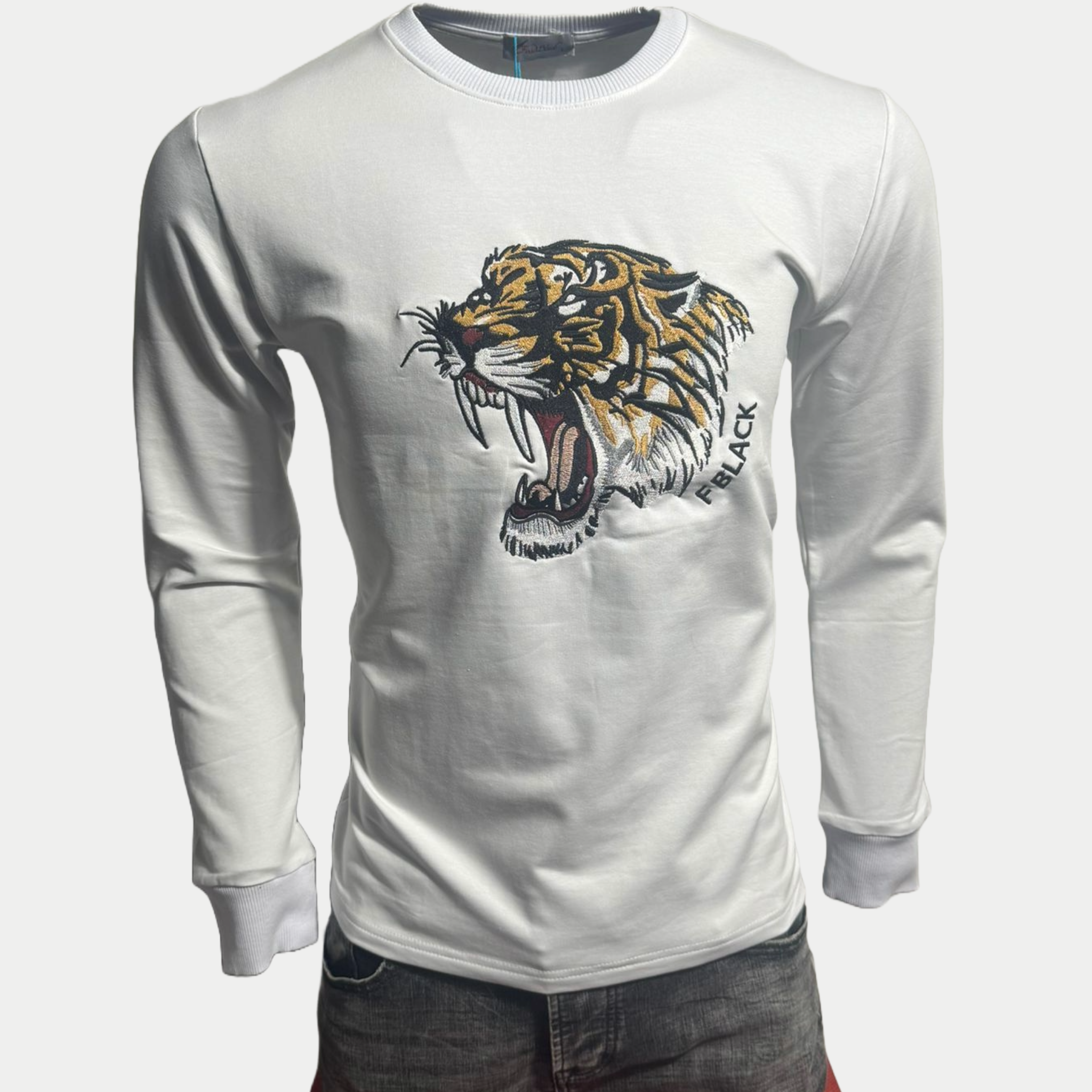 White Tiger Sweater