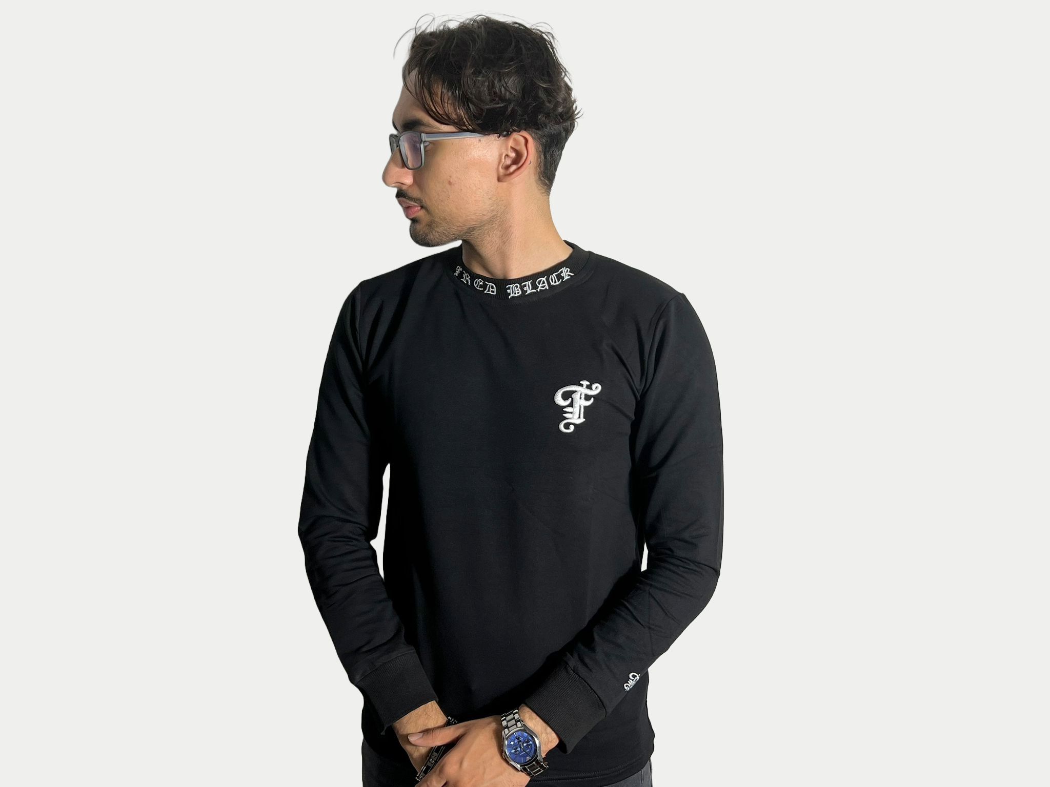 Fred Black Sweater Black