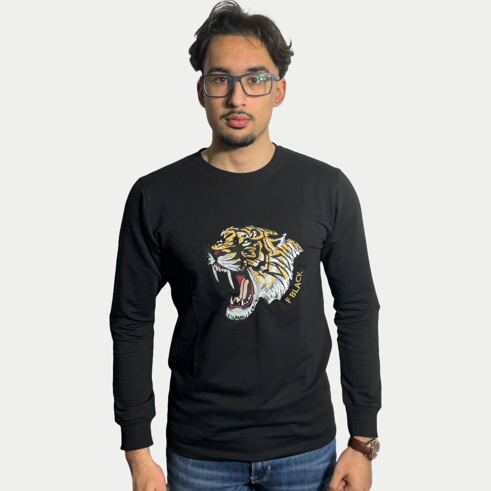 Black Tiger Sweater