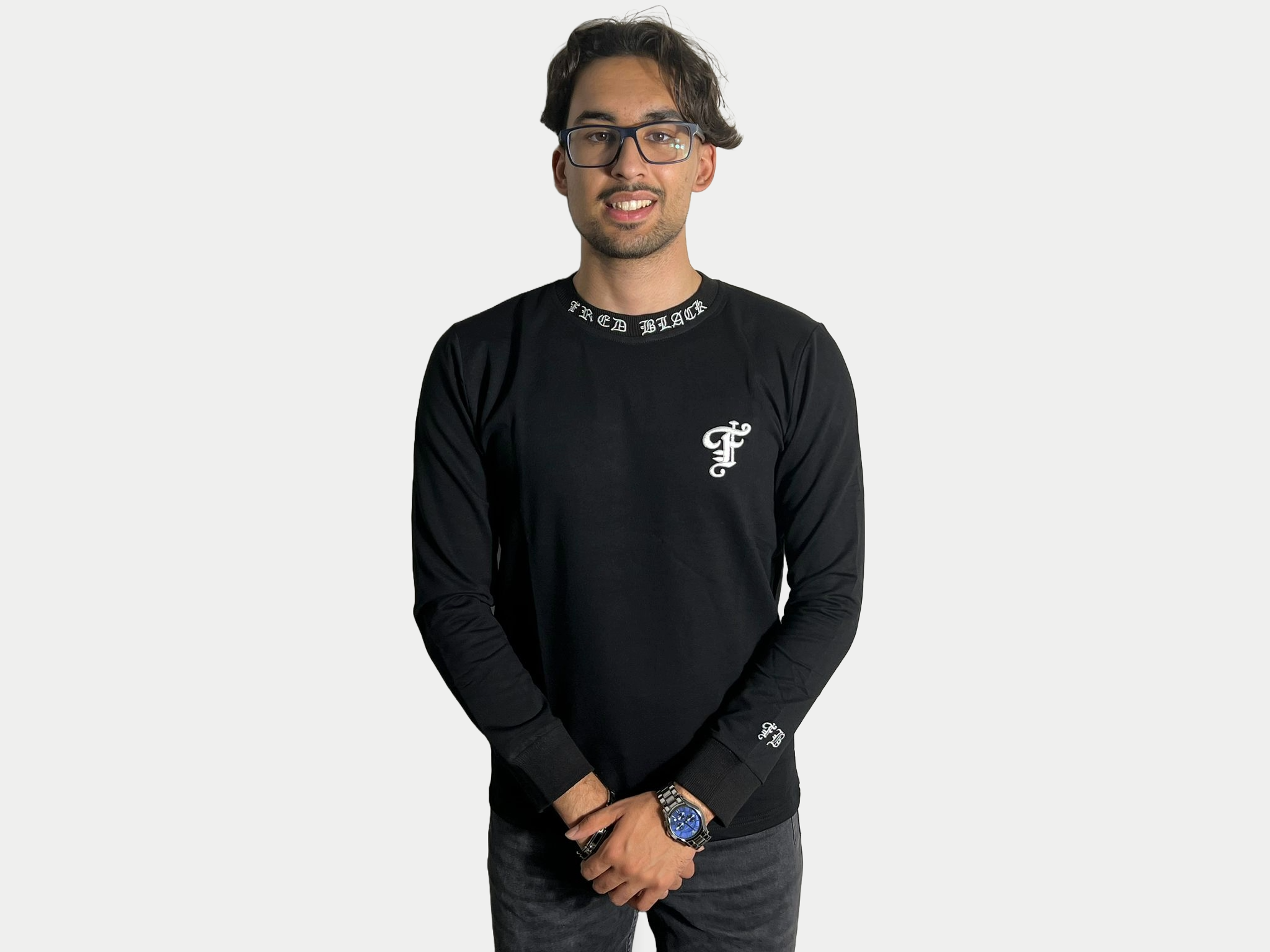 Fred Black Sweater Black