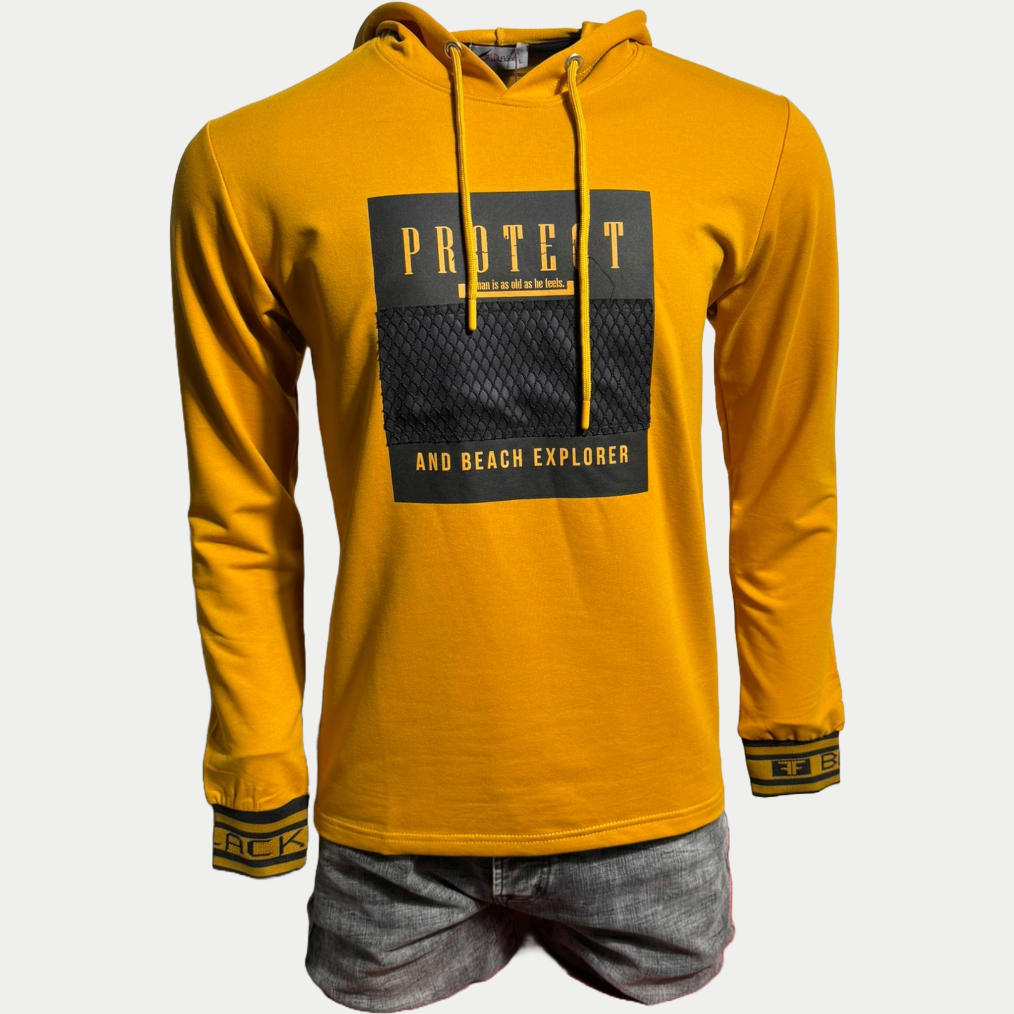 Hoodie Sweater Project Yellow