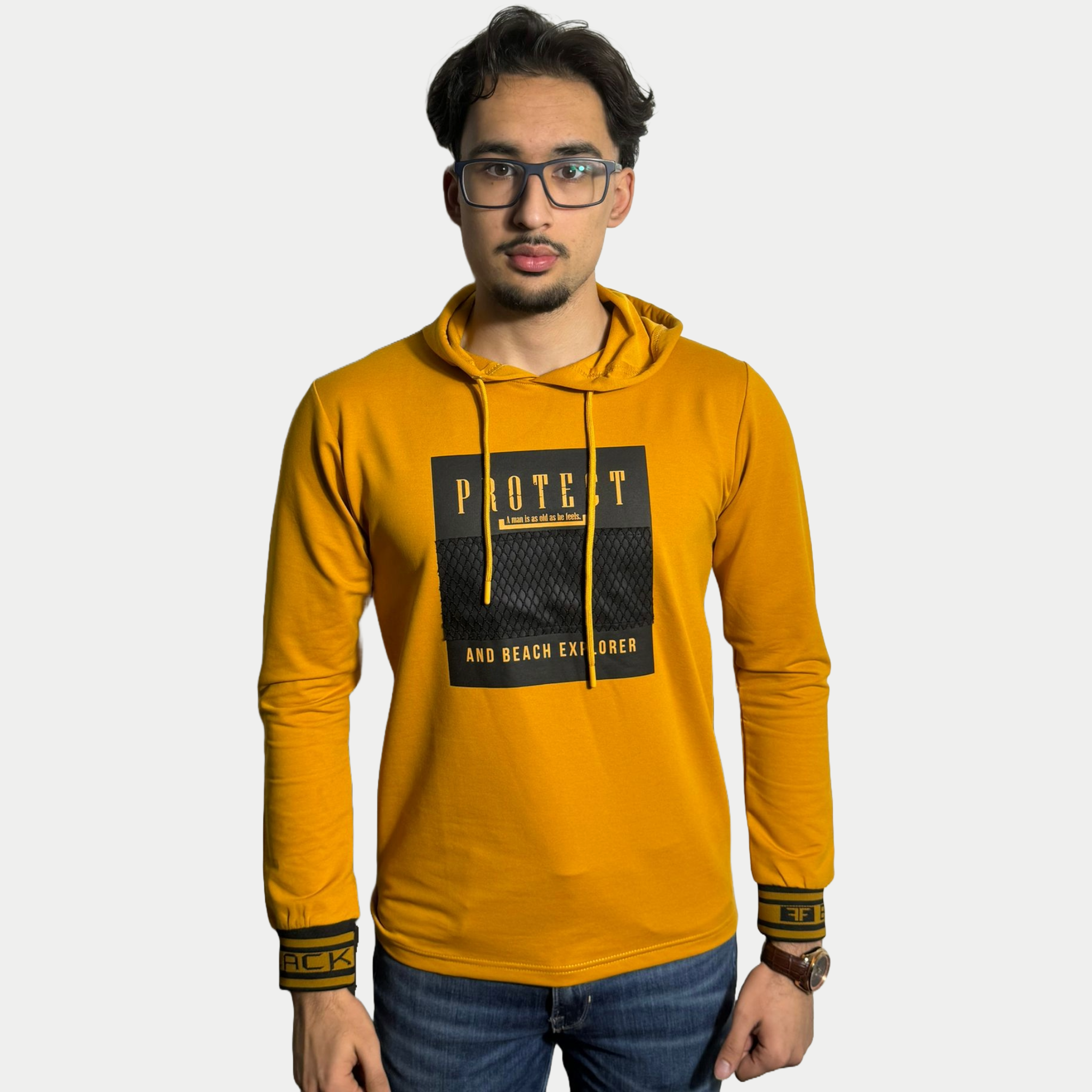 Hoodie Sweater Project Yellow