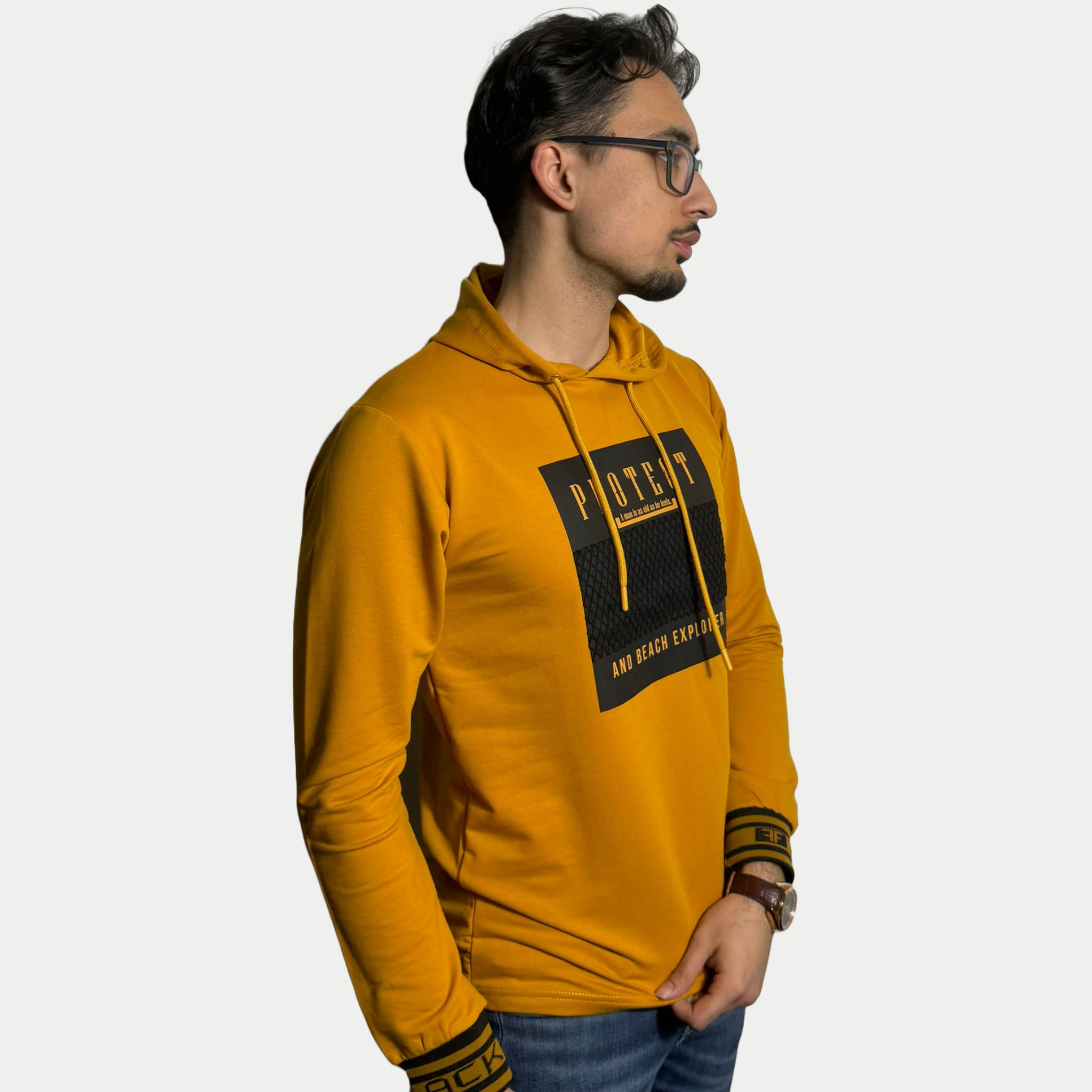 Hoodie Sweater Project Yellow