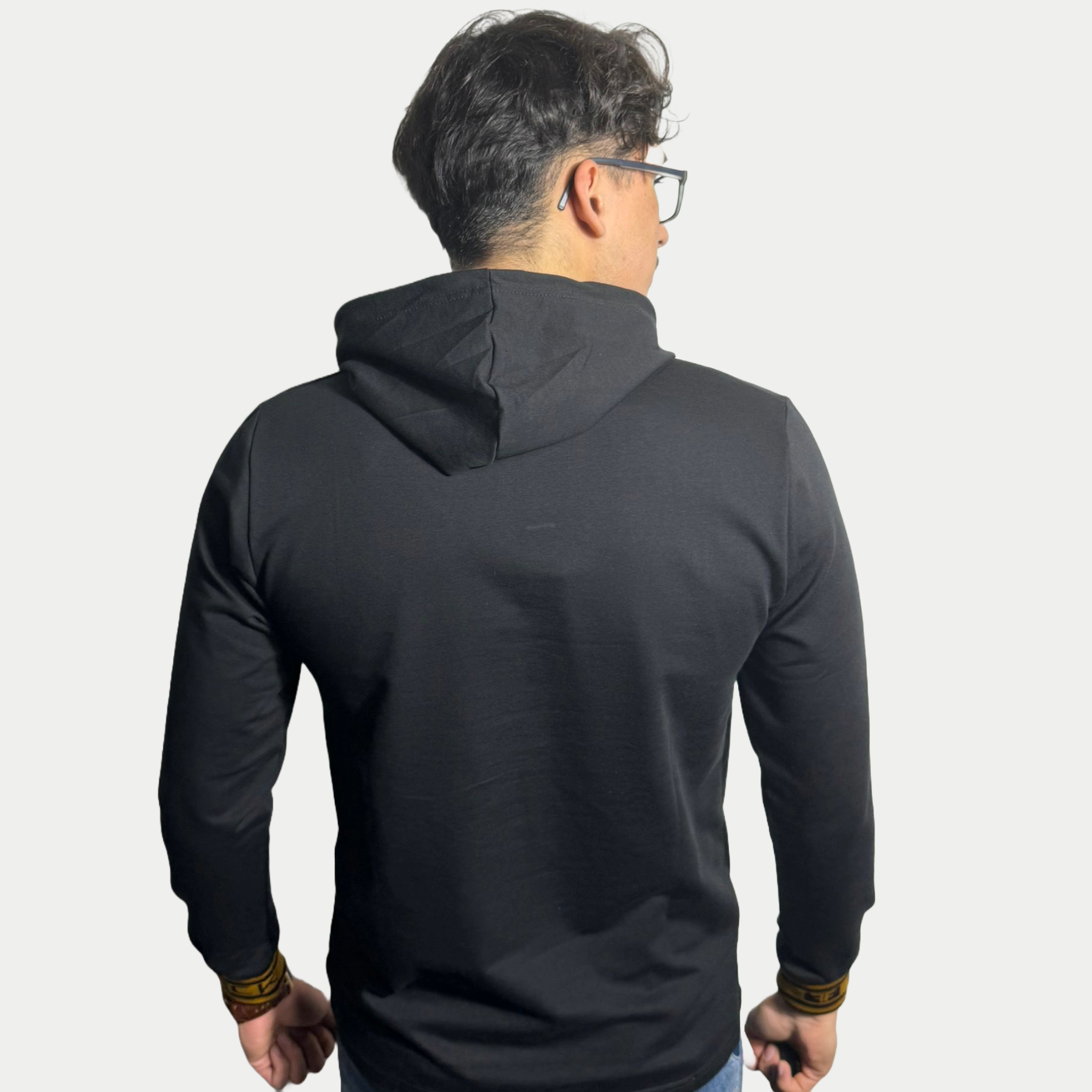 Hoodie Sweater Project Black