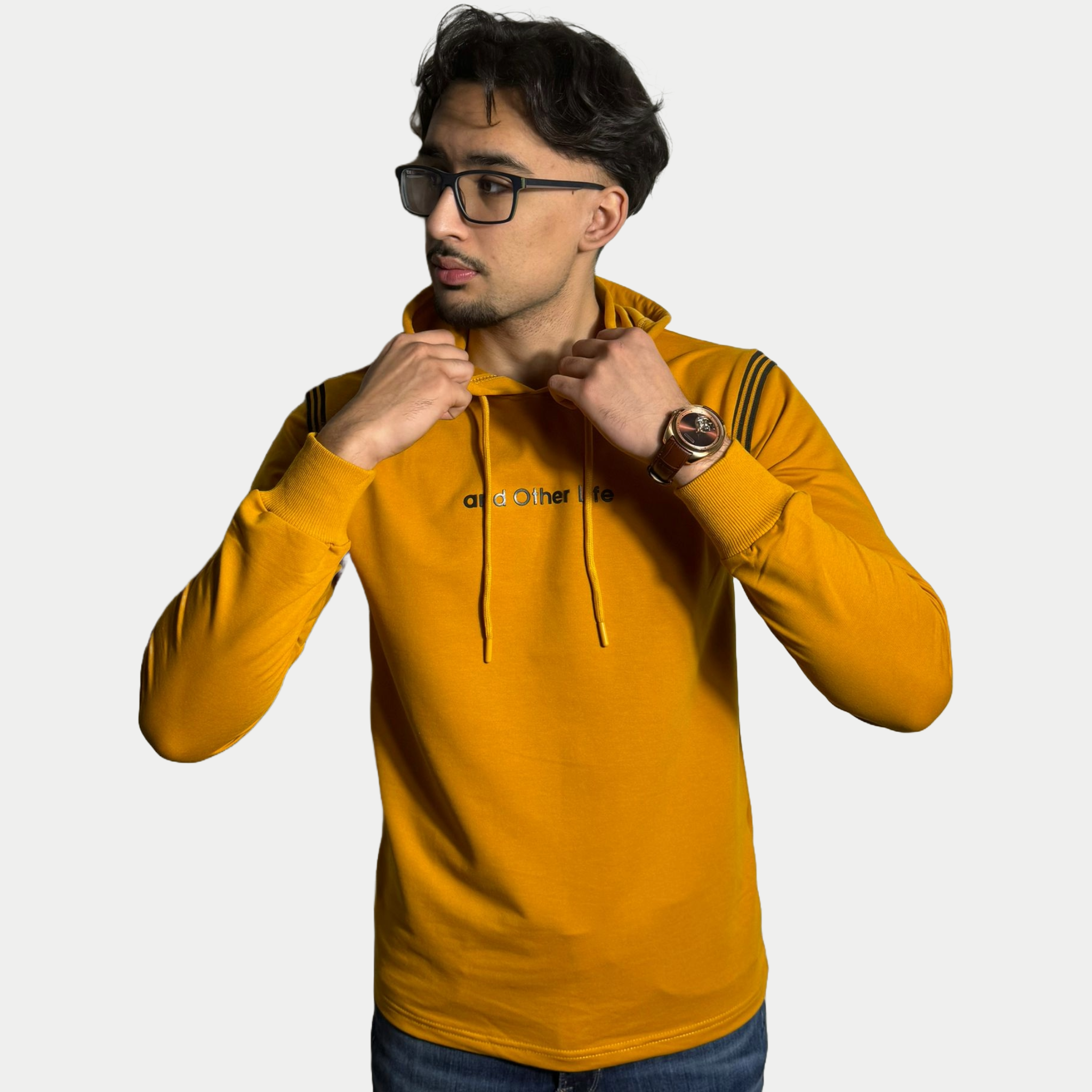 Hoodie Sweater And Other Life Yellow