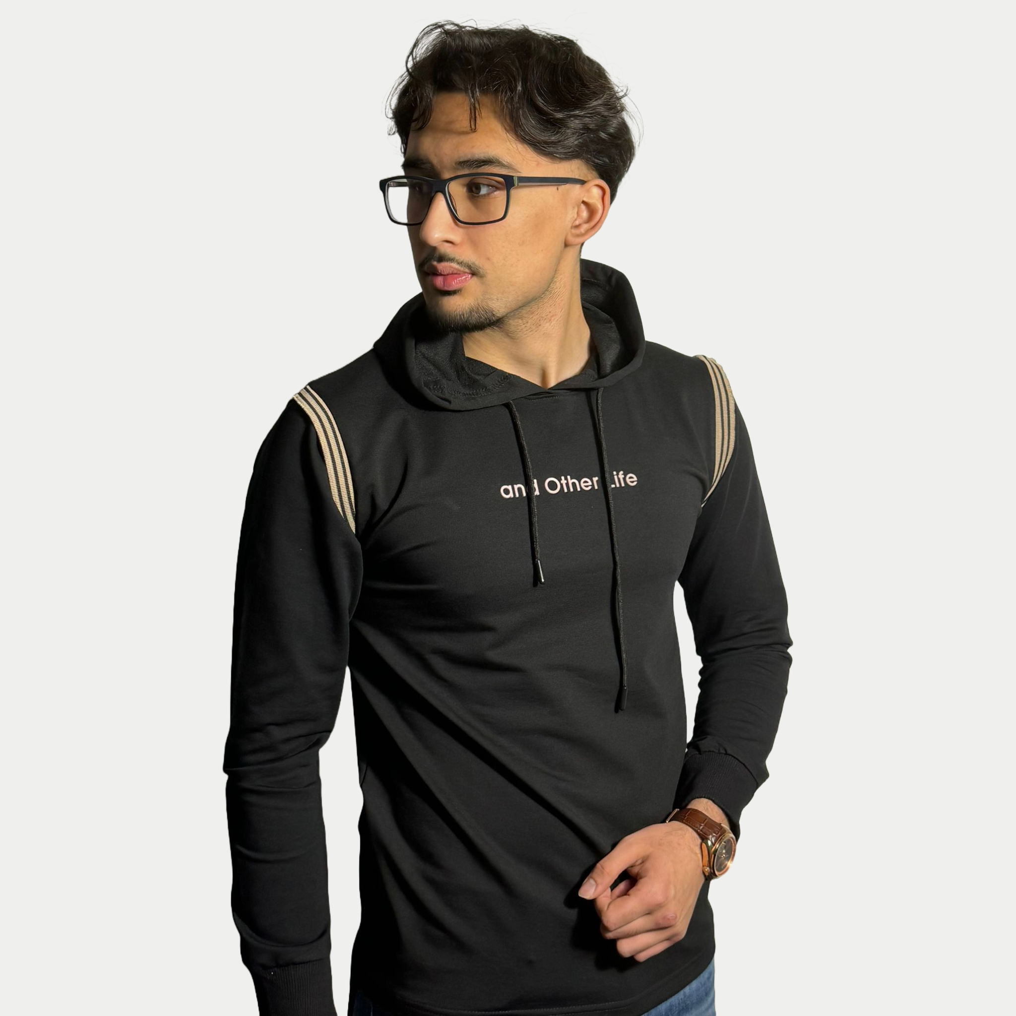 Hoodie Sweater And Other Life Black