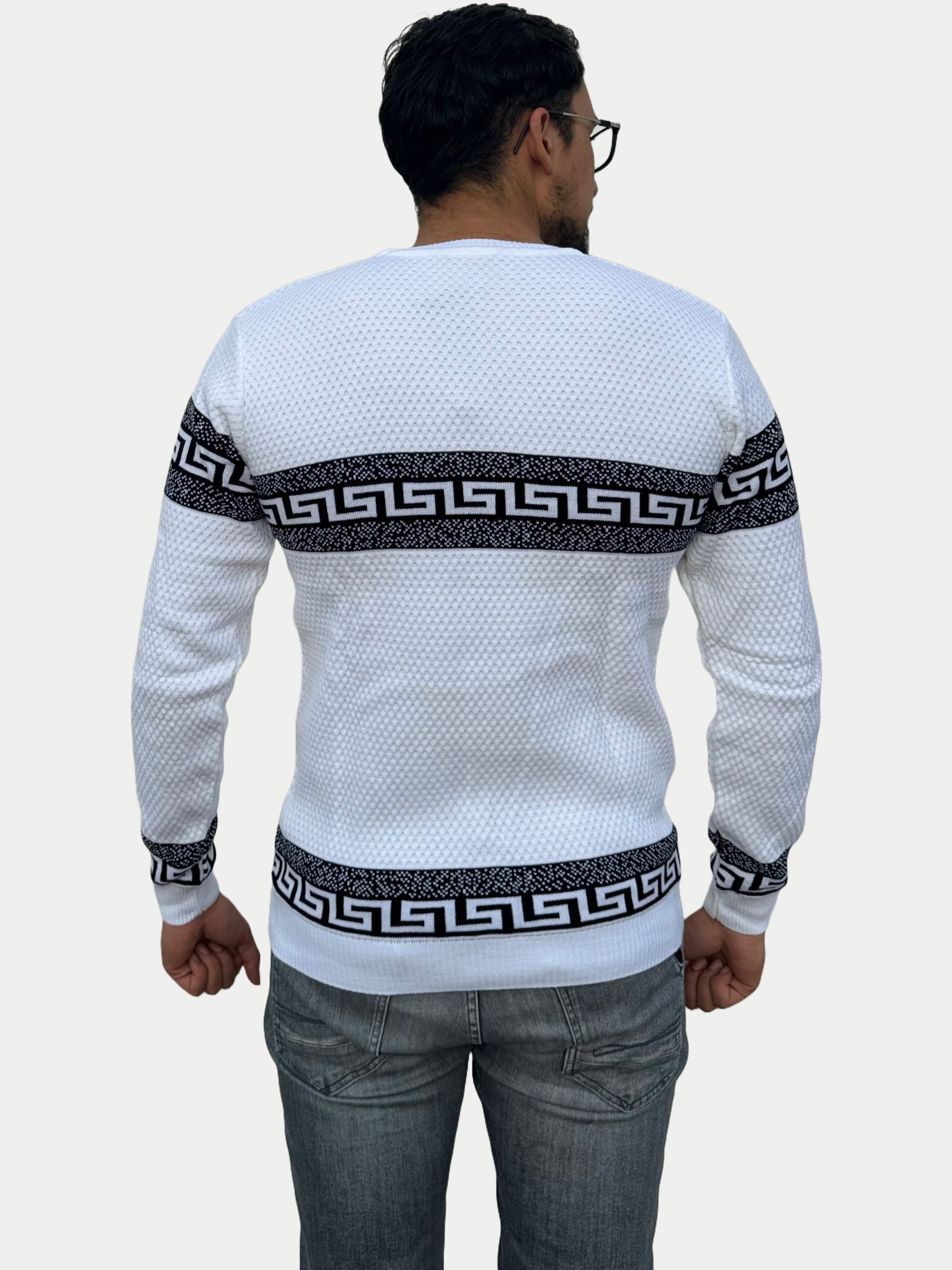 Rigaloni Sweater - White