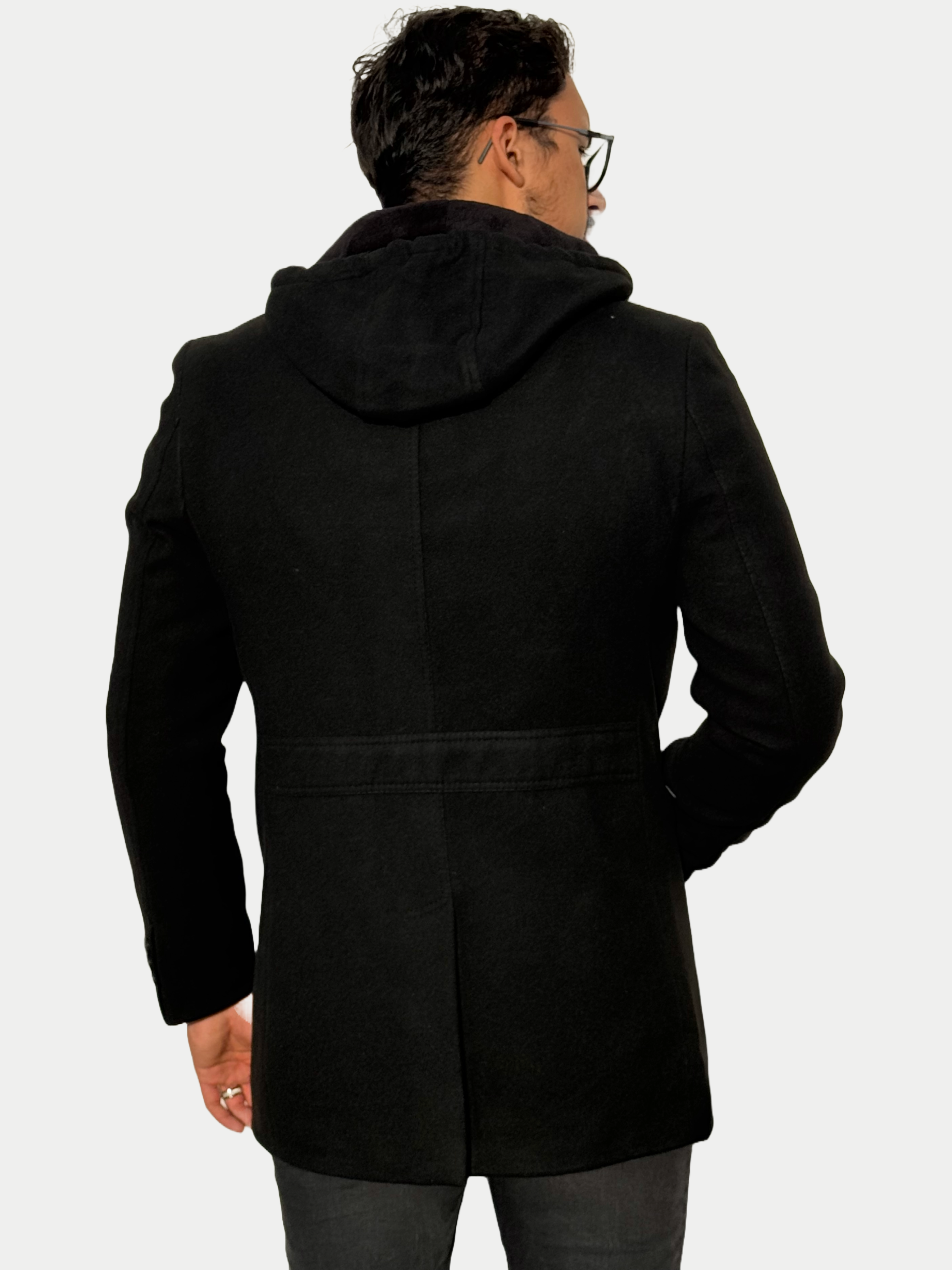 THE SAVILE TRENCH - BLACK