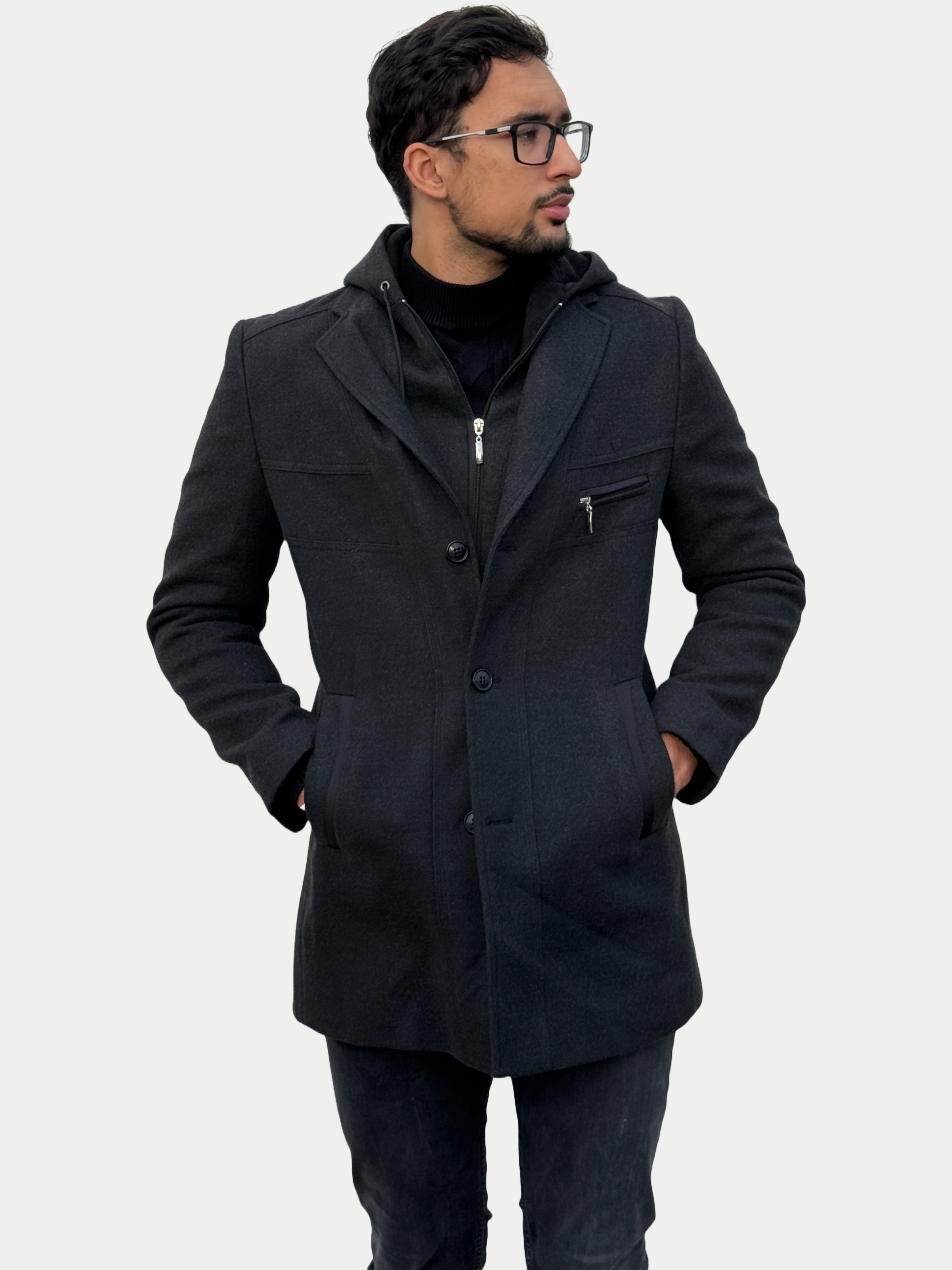 THE SAVILE TRENCH - GRAY