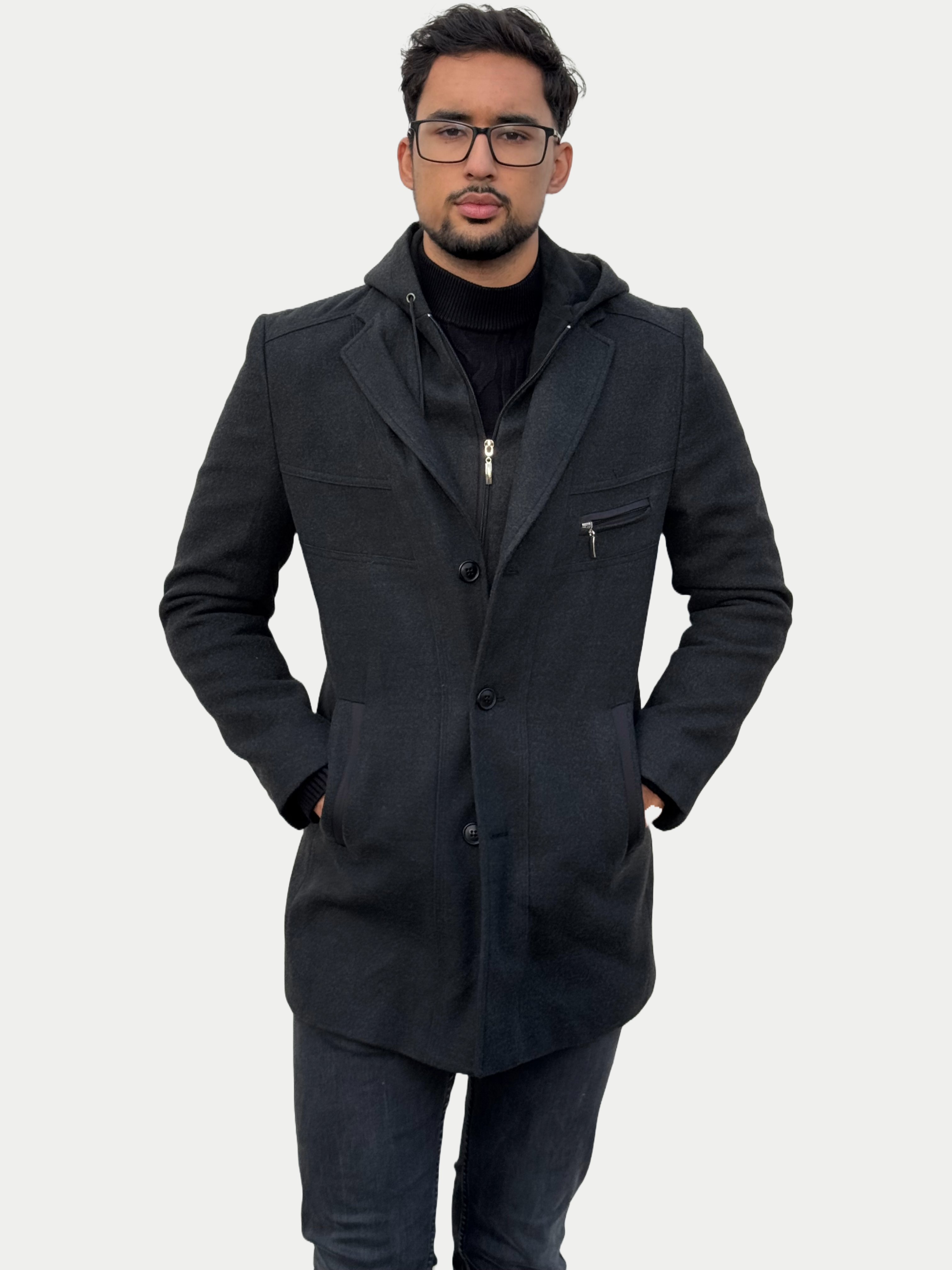 THE SAVILE TRENCH - GRAY