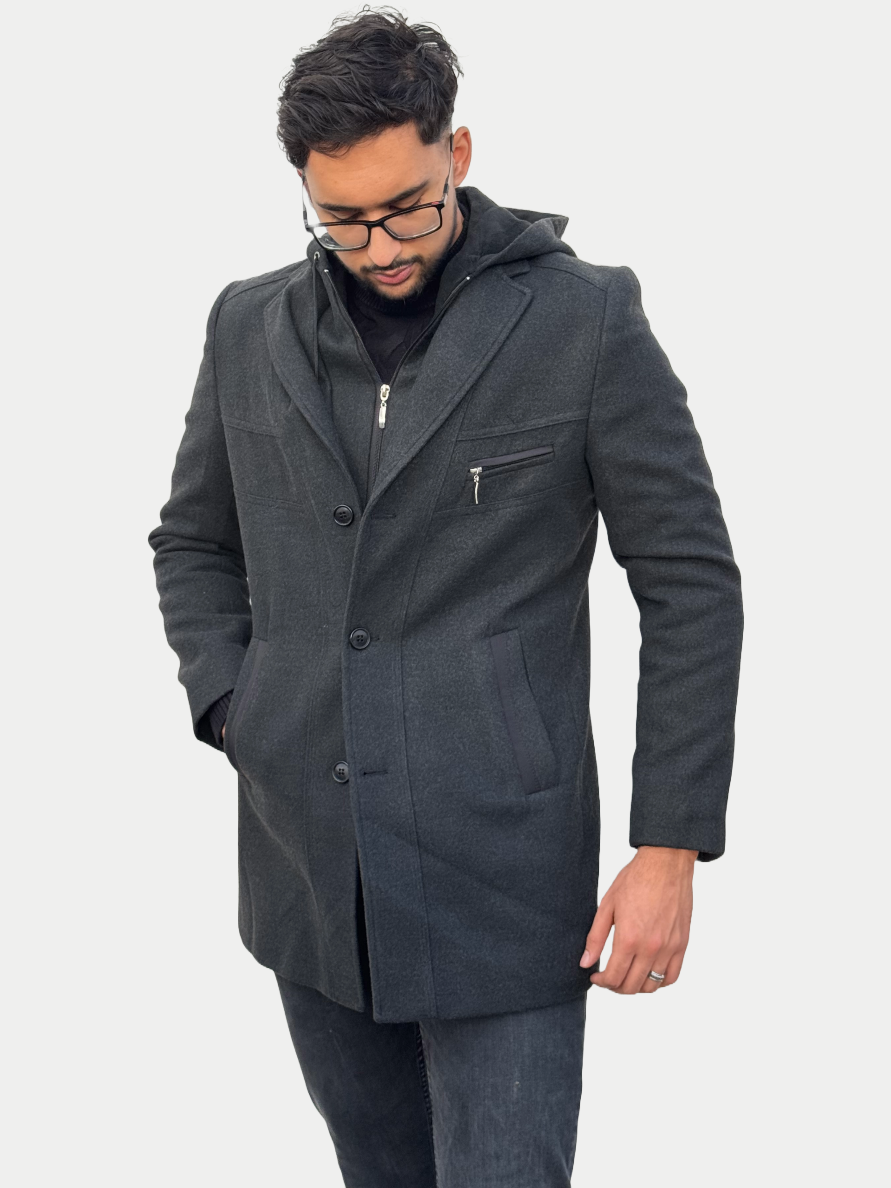 THE SAVILE TRENCH - GRAY