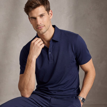 Essential Stretch Polo Set